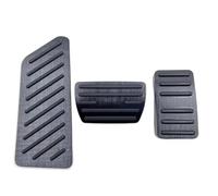 ZLDRZ Car Pedal Cover,Acciaio Inox Pedale Freno Gas Pedale Pad Copertura,per H-Onda CR-V 6 CRV RS Ex L AWD Hybrid 2023 2024 Pedaliera Antiscivolo per Trasmissione Manuale,AT 3Pcs-B