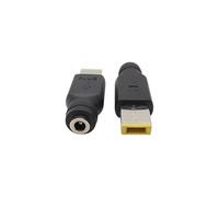 ZLGYGLEO 1/2/5 Pezzi 4,0x1,7 mm DC Jack Femmina Presa a connettore Quadrato convertitore for Adattatore di Alimentazione Caricabatterie(2Pcs)