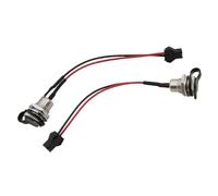 ZLGYGLEO 1/2/5 Pezzi DC-099 5,5 x 2,1 mm Presa di Alimentazione CC Femmina a SM JST 2 Pin Cavo connettore Filo 10 cm 15 cm 20 cm(15cm,2Pcs)