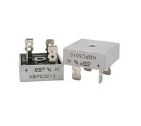 ZLGYGLEO 1-20 pz KBPC5010 5010 50A 1000V Fasi Diodo Ponte Raddrizzatore Diodo Raddrizzatore KBPC5010 Componenti elettronici di Potenza(10pcs)