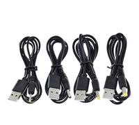 ZLGYGLEO 1 porta USB a 2,0 * 0,6 mm, 2,5 * 0,7 mm, 3,5 * 1,35 mm, 4,0 * 1,7 mm, 5,5 * 2,1 mm, connettore for cavo di alimentazione con jack a barilotto CC da 5 V, 1 m(DC 2.5-0.7 USB)