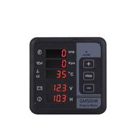 ZLGYGLEO 1 pz GM50H MK3 Misuratore digitale del motore Monitor del generatore diesel con sensore della temperatura dell'acqua Sensore della pressione dell'olio(Temp Sensor 14mm)