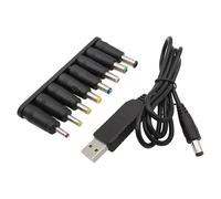 ZLGYGLEO 1 pz USB Power Boost Line 5V a DV 9V 12V Step Up Module USB a 5,5x2,1mm a USB Converter Adapter Cable(3)