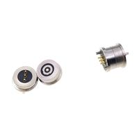 ZLGYGLEO 1 set di connettori Pogo Pin magnetici a forma circolare 2/3/4/6 poli maschio/femmina sonda di ricarica di potenza CC profilo rotondo(4Pin,3set)