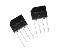 ZLGYGLEO 10/20 Pezzi KBP410 Raddrizzatore a Ponte 4 A/1000 V KBP410G Ponte Stack Dip-4 Ponte Piatto(10Pcs)