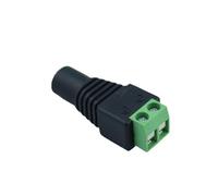 ZLGYGLEO 10 Pezzi Connettore for Cavo di Alimentazione CC Femmina Maschio 5,5 mm x 2,1 mm Jack di Collegamento(10PCS Male)