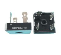 ZLGYGLEO 10 Pezzi GBPC5010 GBPC3510W Ponte raddrizzatore(GBPC5010)