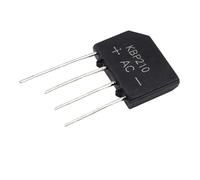 ZLGYGLEO 10 pz/Lotto KBP206 KBP210 KBP307 KBP310 KBP406 KBP410 KBU808 KBU1510 2A 3A 8A 600V 700V 1000V Ponte raddrizzatore Raddrizzatori Dip-4(KBP206)