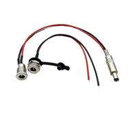 ZLGYGLEO 1PC 5.5x2.1 5.5 * 2.5mm Metallo 5A DC-099 Alimentatore CC Presa di Ricarica filettata Jack Femmina Connettore for Montaggio a Pannello con Cappuccio Impermeabile(Female,5.5-2.1mm)