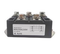 ZLGYGLEO 1PC modulo Ponte raddrizzatore trifase Stufa elettromagnetica MDS100A150A 200A250A1600V(MDS200A 2200V)