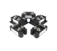 ZLGYGLEO 1PC Ponte raddrizzatore monofase MDQ150A1600V MDQ100A1600V 50A 60A 100A 200A 250A 400A 500A Diodo 300A-16 modulo dissipatore di Calore DC 12VDC(MDQ40A1600V)