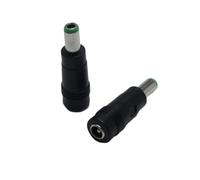 ZLGYGLEO 2 connettori adattatore di alimentazione CA CC femmina 5,5 * 2,1 a maschio 6,3 * 3,0