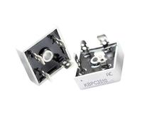 ZLGYGLEO 2 Pezzi KBPC3510 Raddrizzatore a Ponte 35A/1000V Dip-4 Ponte Quadrato