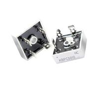 ZLGYGLEO 2 Pezzi KBPC5010 Raddrizzatore a Ponte 50 A/1000 V Dip-4 Ponte Quadrato