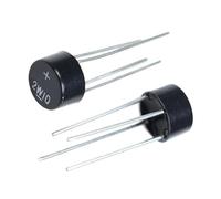 ZLGYGLEO 20/30 Pezzi 2W10 raddrizzatore a Ponte 2A/1000V Ponte Stack Dip-4 WOL 2W10M Ponte Rotondo(30Pcs)