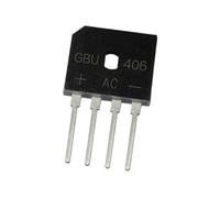 ZLGYGLEO 20/50/100/200/500 Pezzi GBU406 Ponte raddrizzatore GBU4J Ponte pila 4A/600V(50Pcs)