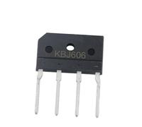 ZLGYGLEO 20/50/100/200/500 Pezzi KBJ606 Ponte raddrizzatore KBJ6J Ponte pila 6A/600V(200Pcs)