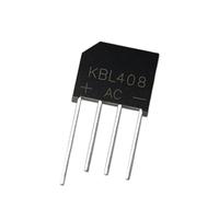 ZLGYGLEO 20/50/100/200/500 Pezzi KBL408 Raddrizzatore a Ponte KBL408G Stack a Ponte 4A/800V(500Pcs)