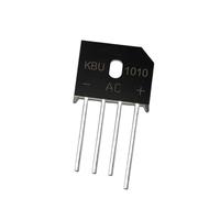ZLGYGLEO 20/50/100/200/500 Pezzi KBU1010 Raddrizzatore a Ponte KBU10M Stack a Ponte 10 A/1000 V(50Pcs)
