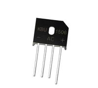 ZLGYGLEO 20/50/100/200/500 Pezzi KBU1506 Raddrizzatore a Ponte KBU15J Stack a Ponte 15 A/600 V(500Pcs)