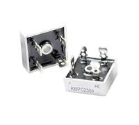 ZLGYGLEO 3/10/20/50/100 Pezzi KBPC2506 Raddrizzatore a Ponte Dip-4 Ponte Quadrato 25 A/600 V(3Pcs)