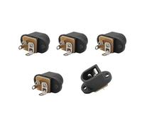 ZLGYGLEO 5/10 Pezzi DC-016 connettore Jack Presa di Alimentazione CC con DC016 3 Pin Dip ago Dimensioni 5,5 mm x 2,1 mm Potenza(10Pcs)