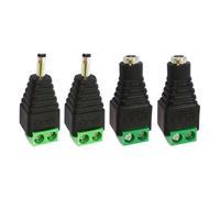 ZLGYGLEO 5/20/100 PZ 3.5 * 1.35MM Maschio e Femmina DC Power 3.5mmx1.35mm Jack Adattatore Connettore Luce 24V 12V(3.5mmx1.35mm Male,100PCS)