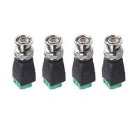 ZLGYGLEO 5/20 Pezzi Connettore BNC Maschio in Metallo con terminale a Vite for connettore CC(100PCS)