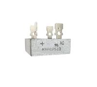 ZLGYGLEO 5 Pezzi KBPC2506 KBPC2508 25A KBPC2504 KBPC2510 Raddrizzatore a Ponte(KBPC2506)
