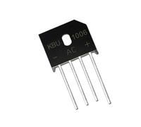 ZLGYGLEO 5 Pezzi KBU1006 Raddrizzatore a Ponte 10A/600V KBU10J Stack a Ponte