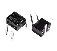 ZLGYGLEO 50 Pezzi MB6M 0,5 A 600 V Ponte raddrizzatore/pila di Ponti raddrizzatori in Linea Dip-4