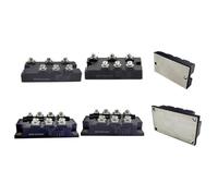 ZLGYGLEO Modulo controllabile a Ponte raddrizzatore Inverter trifase MDST75A 100A 150A 200A 1600V(Radiator 2095)