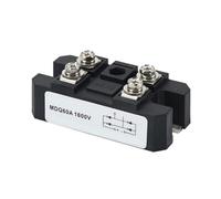 ZLGYGLEO Modulo raddrizzatore a Ponte monofase con Custodia in Metallo a diodo monofase MDQ 100A Amp 1600V Modulo raddrizzatore a Ponte monofase(Color:HS2095)