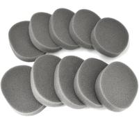 ZLiT 5 paia di cuscinetti auricolari di ricambio per cuffie 3M Work Tunes Series Connect (tipo solido)