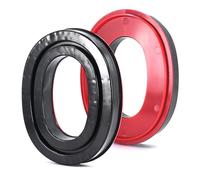 ZLiT Cuscinetti auricolari di ricambio per cuffie 3M WorkTunes per Peltor Sport per ZOHAN per PROHEAR (rosso)