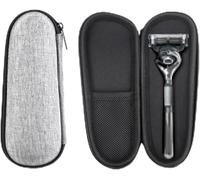 ZLiT Custodia per rasoio Gillette Fusion5, in EVA, impermeabile, antiurto, custodia da viaggio per rasoio Gillette Fusion5 (grigio)