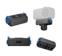 ZLiT Supporto magnetico ricaricabile per DJI Osmo Nano, staffa di estensione a sgancio rapido per Osmo Nano Action Camera Base Stand (nero)