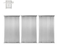 Zljiont Set di 3 griglie di cottura in acciaio inox per Charbroil 463242715, 463242716, 463276016, 466242715, 466242815