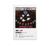 ZLLFES Poster da parete su tela System of a Down Hypnotize, stile moderno e semplice, adatto per varie scene di vita, è anche un ottimo regalo di compleanno come souvenir, senza cornice, stile 60 x 90