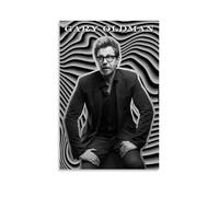 ZLLFES Poster su tela con Gary Oldman, stile semplice e moderno, adatto per varie scene di vita, è anche un ottimo regalo di compleanno come souvenir, senza cornice, stile 20 x 30 cm