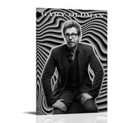 ZLLFES Poster su tela con Gary Oldman, stile semplice e moderno, adatto per varie scene di vita, è anche un ottimo regalo di compleanno come souvenir a scelta con cornice, stile 30 x 45 cm
