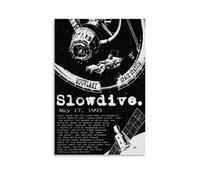 ZLLFES Souvlaki-Slowdive, poster da parete su tela, stile moderno e semplice, adatto per varie scene di vita, è anche un ottimo regalo di compleanno come souvenir, senza cornice, stile 50 x 75 cm