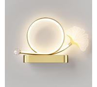 ZLLFHS a LED Decorativa Acrilico W, Lampada Moderna Rotonda, Applique Parete in modalità Colore Soggiorno, Camera da Letto, apparecchio di Illuminazione per Interni, 15,3 Pollici