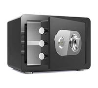 ZLLFHS Casseforti di Sicurezza in Acciaio F Password Meccanica Serratura A Chiave Soldi in Acciaio 38X30X30Cm Cassaforte Elettronica SSecurity, Oro