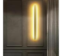 ZLLFHS Lampada da Parete a Striscia Lunga Lampada da Parete lineare nordica Barra da Parete Vanity Sfondo Decorazione Lampade per Scale Camera da Letto Luce Calda/Luce Neutra/Luce Bianca