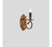 ZLLFHS Lampada da Parete Vintage a Candela, Applique da Parete in Metallo per Fattoria, Applique da Bagno, Illuminazione da Parete, lampade da Parete Moderne per Bagno, Camera da Letto, Scala,