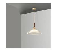 ZLLFHS Luci a Ciondolo di Vetro compatibili con Sala da Pranzo Cucina Isola lampadario Moderno Lampada a Sospensione di Rame/Arte e27 appassionato di apparecchio, Lampada a Parete