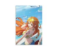 ZLLJXFZZ One Piece Nami's Sea - Isola Brezza soleggiata decorazione murale moderna decorazione artistica da appendere poster 50 x 75 cm