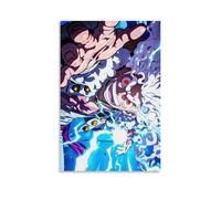 ZLLJXFZZ One Piece - Poster artistico da parete, decorazione moderna da appendere con il fulmine di Rufy - Surge Frenzy, 20 x 30 cm