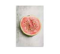 ZLLJXFZZ Poster a tema frutta, sezione trasversale, decorazione artistica da parete con guava, decorazione moderna da appendere, 20 x 30 cm